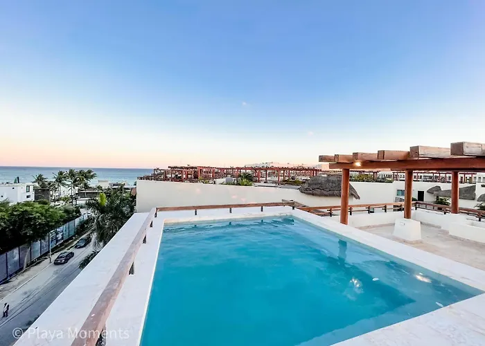 Apartamento Atc18 2bed Ocean View Penthouse With Jacuzzi And Private Pool Playa del Carmen