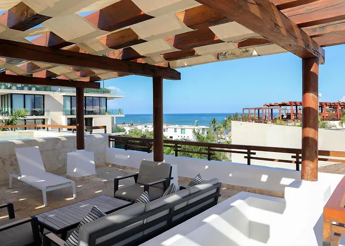 Atc18 2bed Ocean View Penthouse With Jacuzzi And Private Pool Apartamento